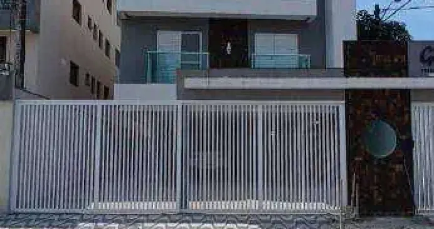 Apartamento com 2 dormitórios para alugar, 45 m² por r$ 2.000,00/mês - vila cascatinha - são vicente/sp