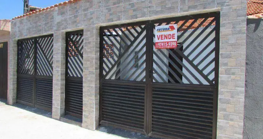 Casa com 2 dormitórios à venda, 99 m² por r$ 450.000,00 - vila são jorge - são vicente/sp