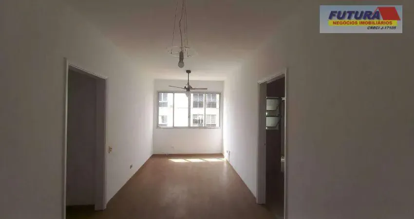 Apartamento com 2 dormitórios para alugar, 82 m² por r$ 3.000,00/mês - itararé - são vicente/sp