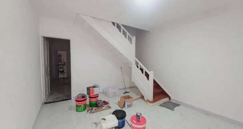 Sobrado com 2 dormitórios para alugar, 100 m² por r$ 4.300,00/mês - centro - são vicente/sp