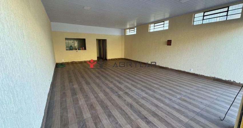 Salão para alugar em Jundiaí, Pq. Residencial Almerinda Chaves, com 3 quartos, com 100 m²