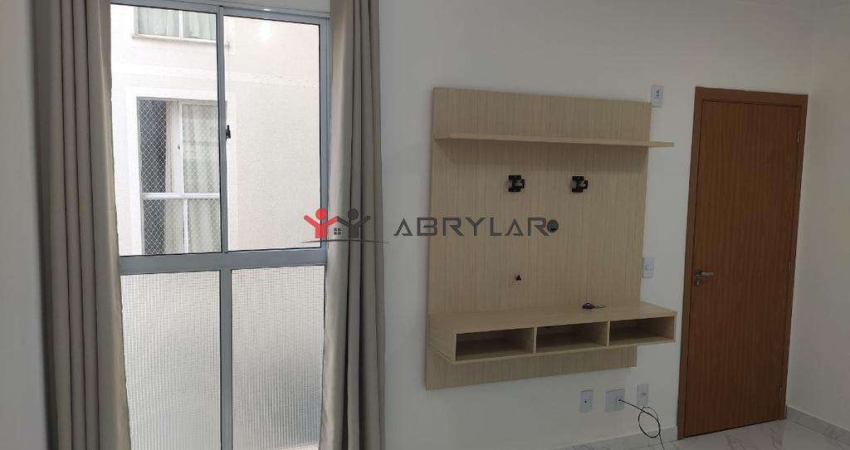Apartamento para alugar em Jundiaí, Tulipas, com 2 quartos, com 45 m²