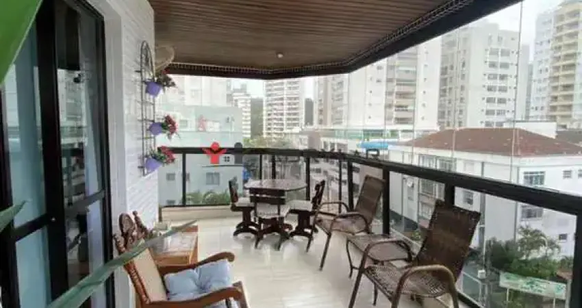 Apartamento à venda em Guarujá, Vila Alzira, com 3 quartos, com 140 m², Ed. Ponta Negra
