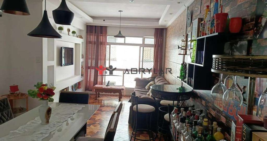 Apartamento para alugar em Guarujá, Enseada, com 2 quartos, com 100 m², Edificio Azaleia