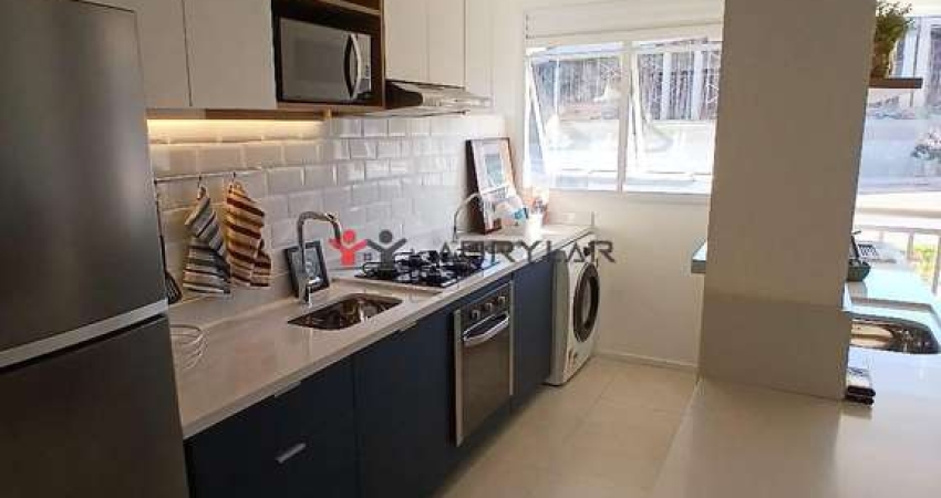 Apartamento à venda em Jundiaí, Chácara Recreio Santa Camila, com 2 quartos, com 61 m²