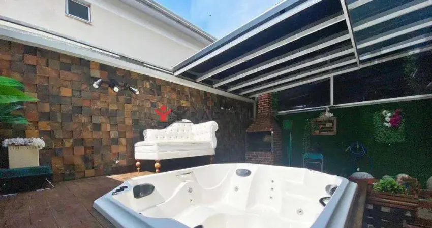 Casa à venda em jundiaí, jardim shangai, com 3 quartos, com 88 m², garden resort