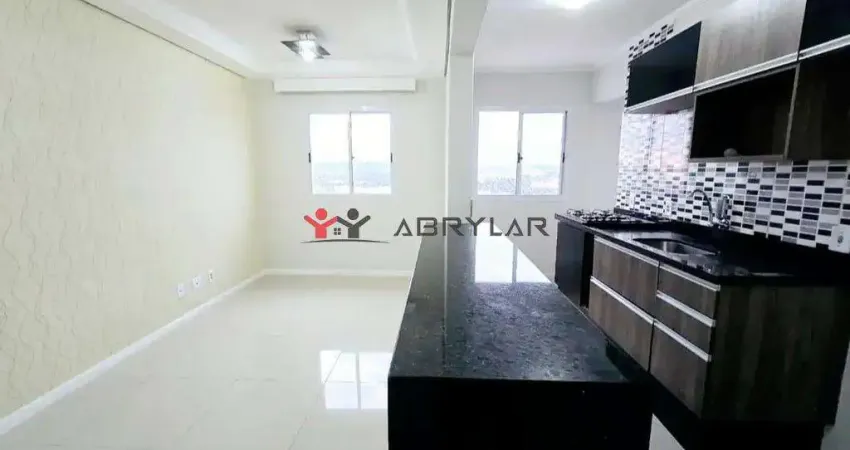 Apartamento para alugar em jundiaí, loteamento parque industrial, com 2 quartos, com 54 m²