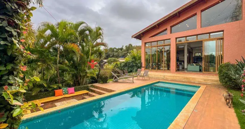 Sobrado à venda em itupeva, village aguas de santa elisa, com 5 suítes, com 800 m², vida real