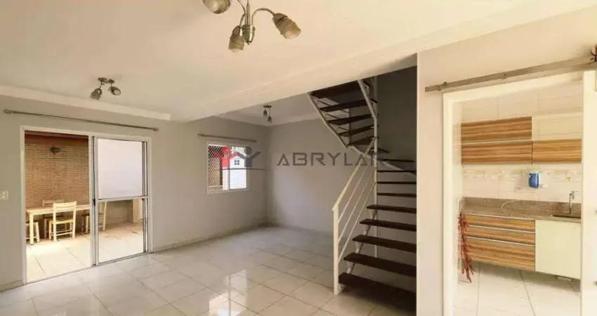 Sobrado para alugar em jundiaí, jardim shangai, com 3 quartos, com 90 m², garden resort