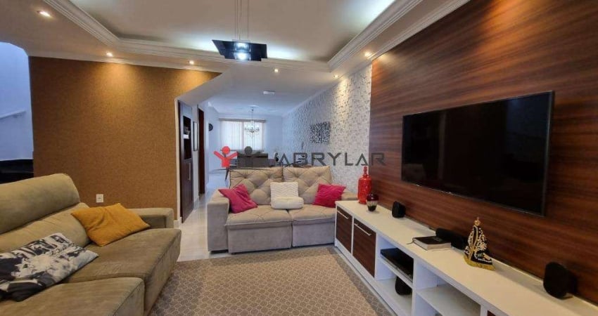 Sobrado à venda em Jundiaí, Parque Residencial Jundiaí, com 3 quartos, com 194 m²