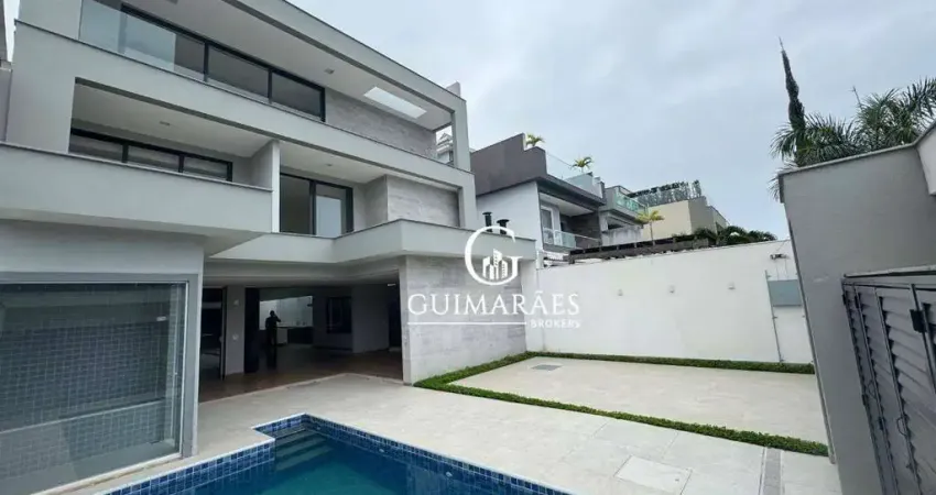 Casa contemporânea com 5 dormitórios à venda, 430 m² por r$ 3.900.000 - recreio dos bandeirantes - rio de janeiro/rj