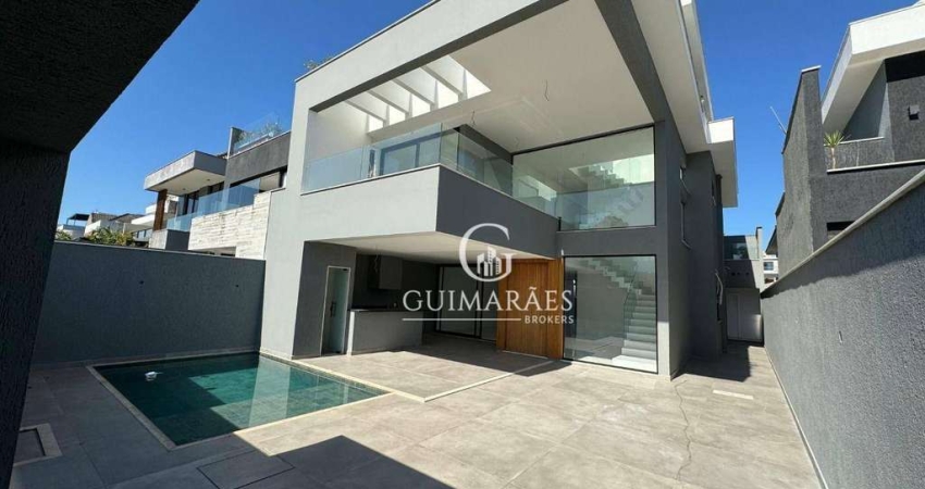 Casa com 4 dormitórios à venda, 400 m² por R$ 3.200.000,00 - Recreio  - Rio de Janeiro/RJ