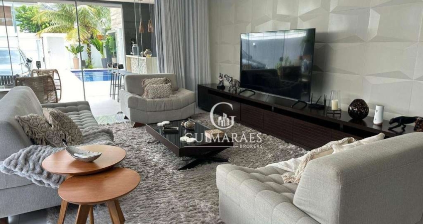 Casa com 5 dormitórios à venda, 350 m² por R$ 3.200.000,00 - Recreio dos Bandeirantes - Rio de Janeiro/RJ