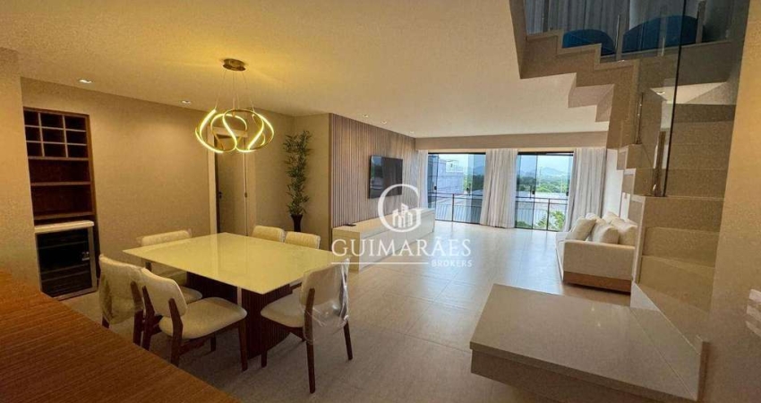 Cobertura com 3 dormitórios à venda, 432 m² por R$ 3.390.000,00 - Barra da Tijuca - Rio de Janeiro/RJ