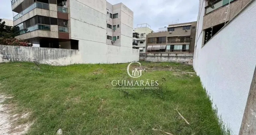 Terreno à venda, 612 m² por R$ 1.250.000,00 - Recreio dos Bandeirantes - Rio de Janeiro/RJ