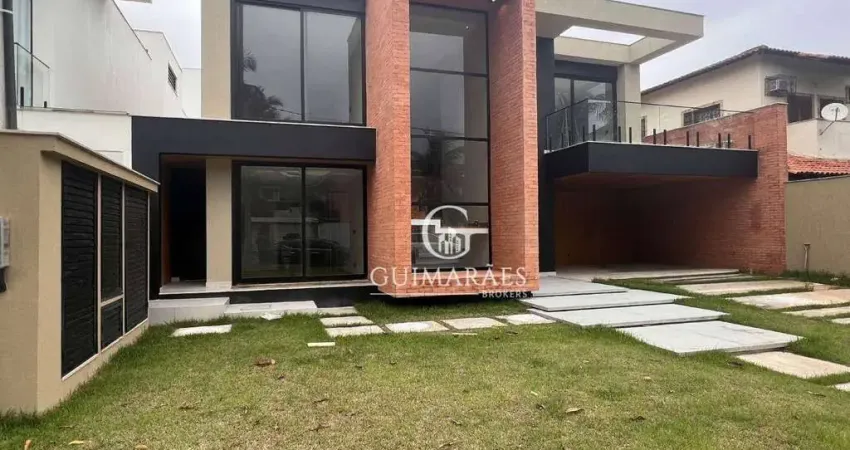 Casa com 5 dormitórios à venda, 420 m² por r$ 3.990.000,00 - barra da tijuca - rio de janeiro/rj