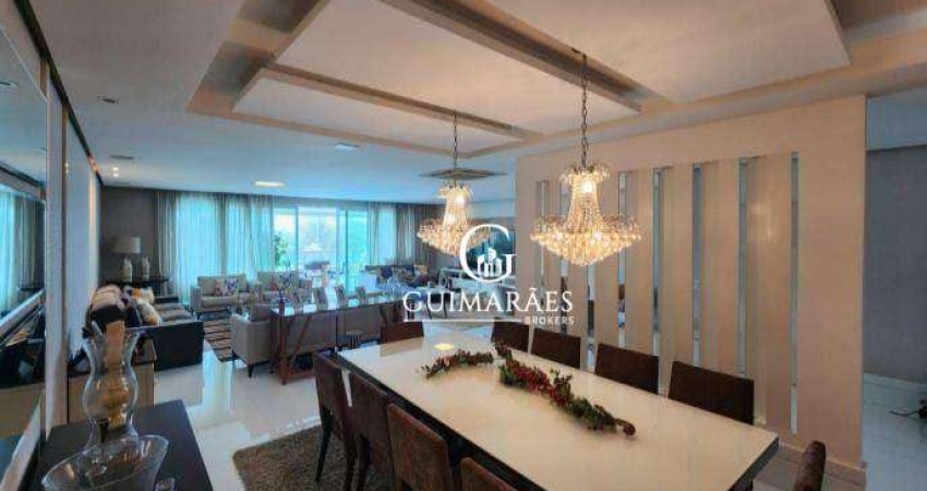 Apartamento Garden com 4 dormitórios à venda, 390 m² por R$ 15.200.000,00 - Barra da Tijuca - Rio de Janeiro/RJ