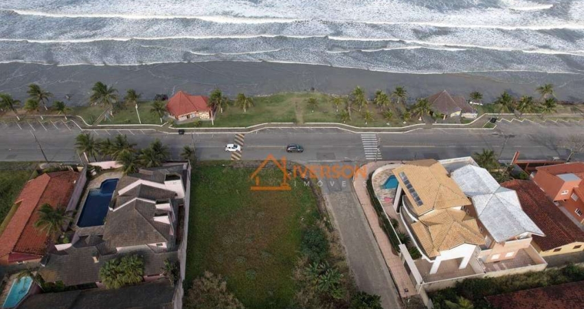 Terreno para venda em Peruíbe frente ao mar