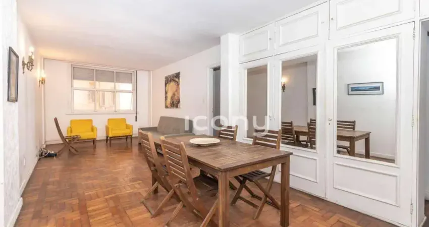 Apartamento com 2 dormitórios à venda, 101 m² por r$ 950.000,00 - copacabana - rio de janeiro/rj