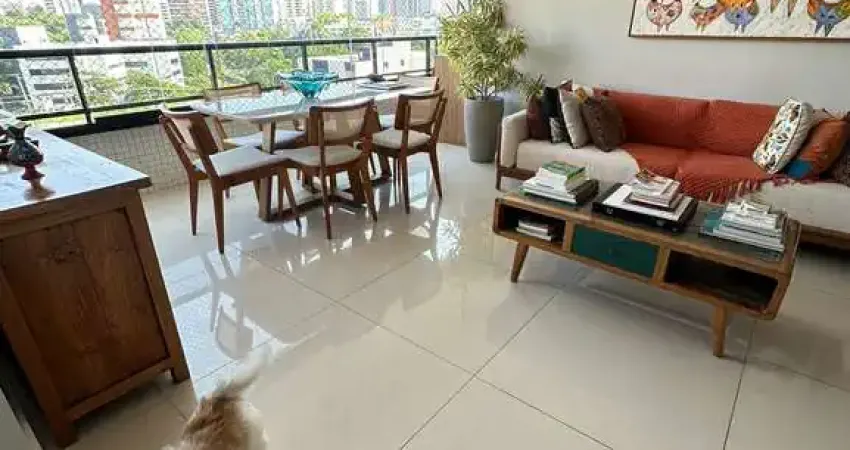 Pituba, 150m², climatizado, 3 suítes, sala ampliada, 3 vagas, área de serviço, fino acabamento, armários, apenas: R$1.350.000,00. Agende sua visita!