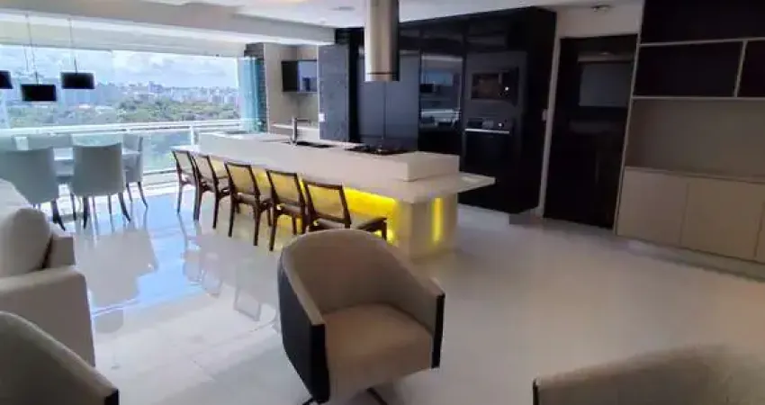 Ludco greenville 134m², 3 suítes, reformado, suíte master com closet, climatizado, varanda goumet integrada, andar alto, vista. agende sua visita!