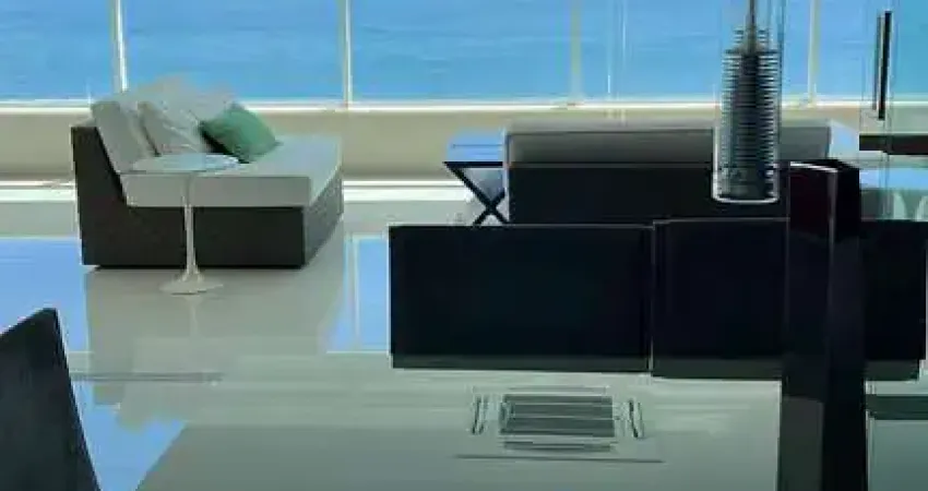 Solaire ladeira da barra 306m², vista mar, suíte master com closet, 4 suítes, homeoffice, fino acabamento, finamente decorado, climatizado. agende já!