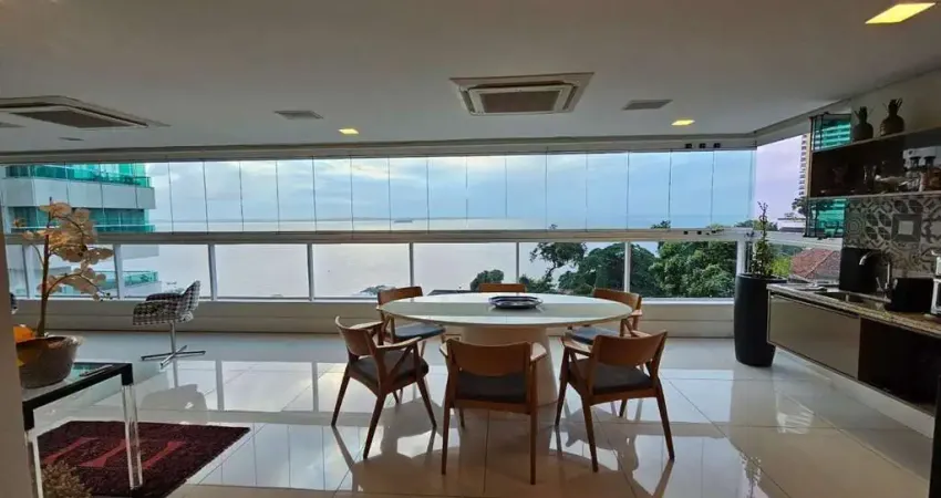 Solaire ladeira da barra 306m², vista mar, suíte master com closet, 3 suítes, homeoffice, fino acabamento, hidromassagem, climatizado. agende já!