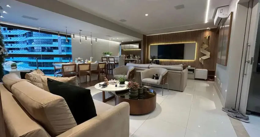 Morada dos principes 139m², andar alto, mobiliado, sala ampla, cozinha ampla, 3/4, fino acabamento, 2 suítes, 3 vagas + depósito. agende sua visita!