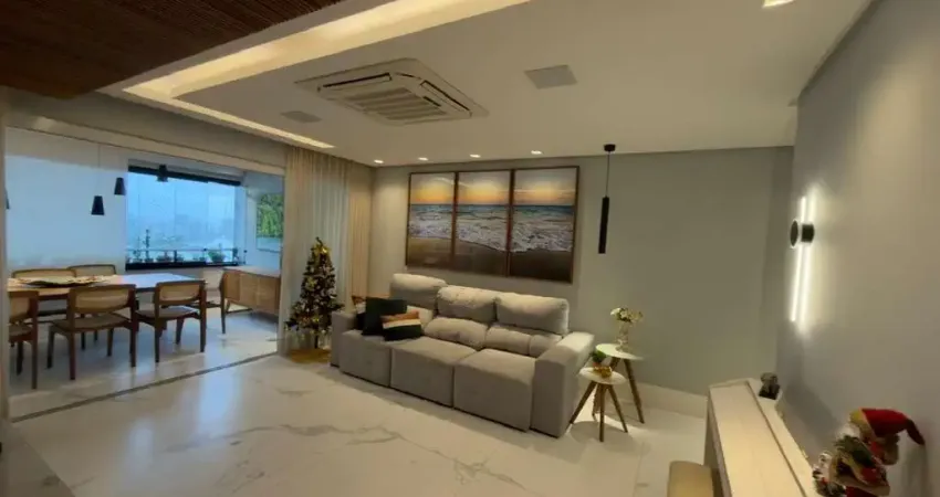 Itaigara 165m², 4/4, varanda gourmet integrada, sala ampliada, climatizado, decorado, 4 suítes, dependência, 3 vagas + depósito. agende sua visita!