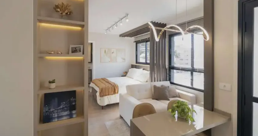 Studio garden à venda em curitiba - alto da xv - pronto para morar