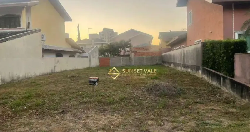 Ótimo Terreno à venda, 360 m² por R$ 580.000 - Condomínio Sunset Garden- Vila Branca - Jacareí/SP