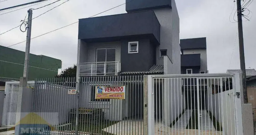 Sobrado com 3 dormitórios à venda, 120 m² por R$ 680.000,00 - Fazendinha - Curitiba/PR