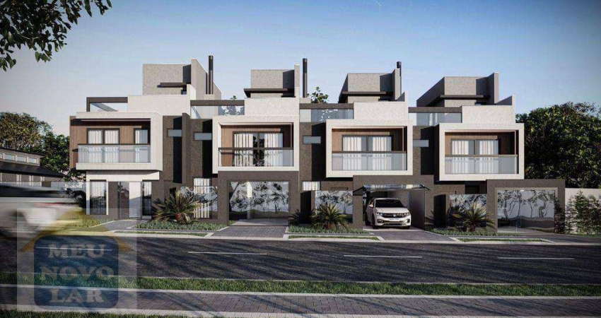 Sobrado com 3 dormitórios à venda, 183 m² por R$ 1.549.900,00 - Santa Felicidade - Curitiba/PR