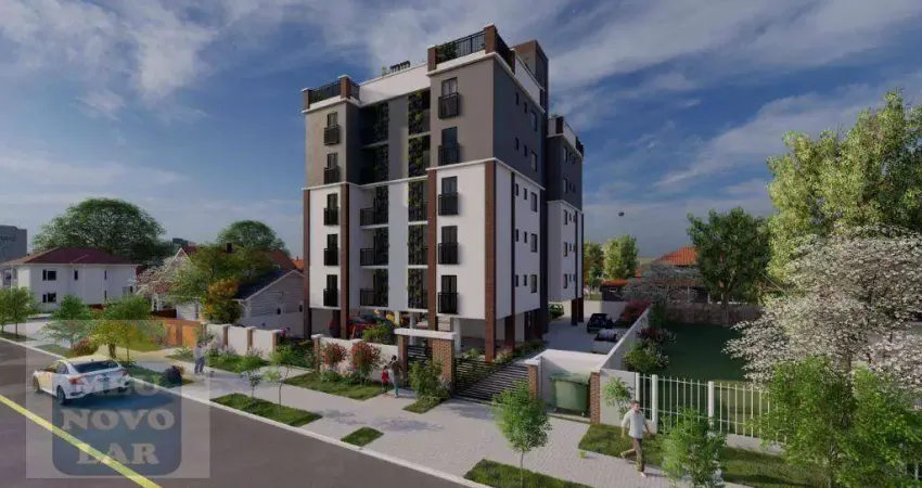 Apartamento com 2 dormitórios à venda, 65 m² por R$ 416.000,00 - Santa Quitéria - Curitiba/PR
