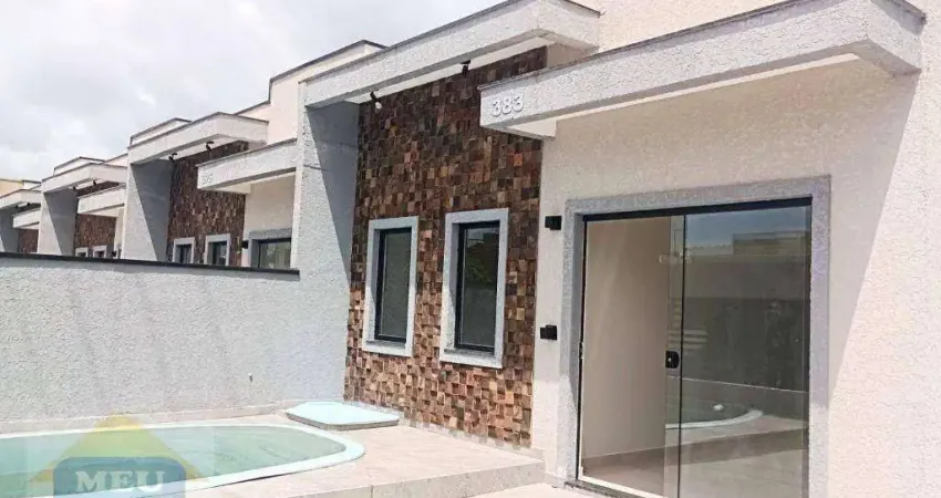 Casa com 2 dormitórios à venda, por R$ 371.000 - Primavera - Pontal do Paraná/PR