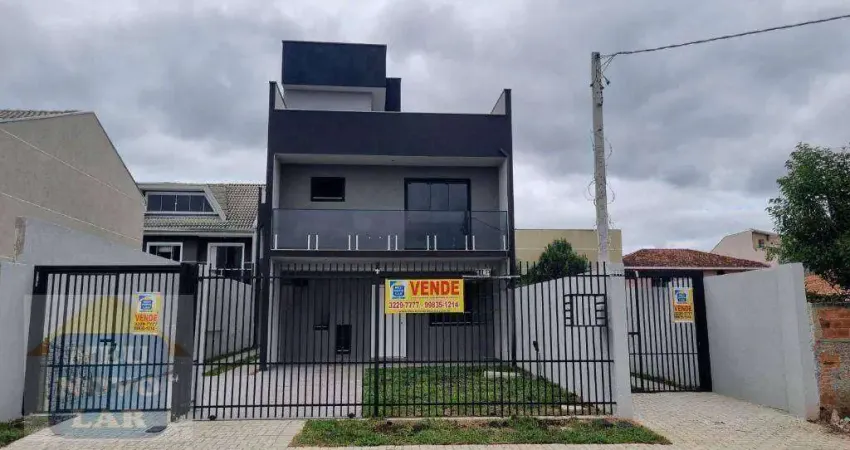 Sobrado com 3 dormitórios à venda, 152 m² por R$ 780.000,00 - Fazendinha - Curitiba/PR