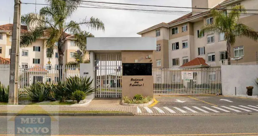 Apartamento com 3 dormitórios para alugar, 64 m² por R$ 3.192,34/mês - Fazendinha - Curitiba/PR
