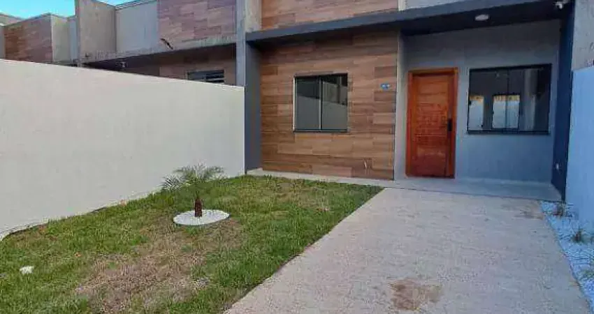 Casa com 2 dormitórios à venda, 42 m² por r$ 230.000,00 - estados - fazenda rio grande/pr