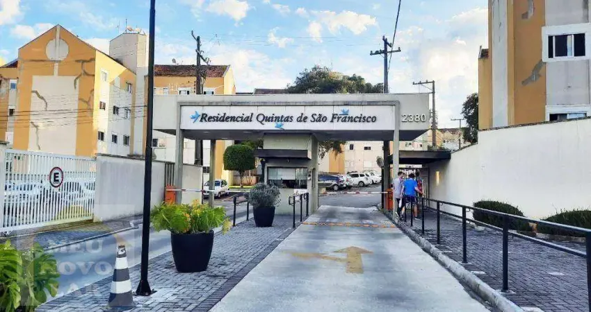 Apartamento com 3 dormitórios, 55 m² - venda por r$ 255.000,00 ou aluguel por r$ 2.250,00/mês - cidade industrial - curitiba/pr