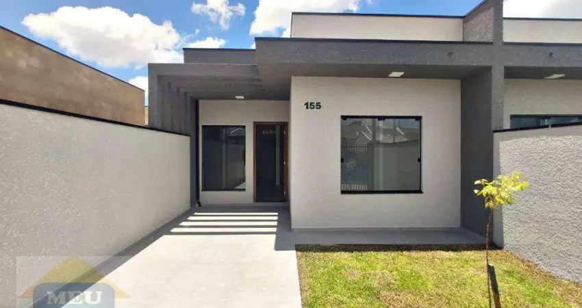 Casa com 3 dormitórios à venda, 59 m² por R$ 340.000 - Nações - Fazenda Rio Grande/PR