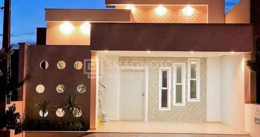 Casa com 3 dormitórios à venda, 131 m² por r$ 899.000,00 - condomínio tomazella - bairro água branca - piracicaba/sp ref: ca0193