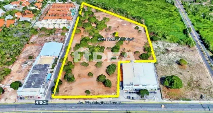 Terreno à venda na Avenida Washington Soares, 2271, Edson Queiroz, Fortaleza
