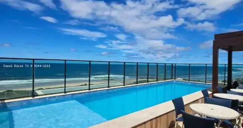 Apartamento Frente Mar para Venda em Salvador, Boca do Rio, 1 dormitório, 1 suíte, 2 banheiros, 2 vagas