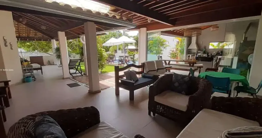 Casa em condomínio para venda em camaçari, barra do jacuípe (monte gordo), 3 dormitórios, 1 suíte, 3 banheiros, 2 vagas