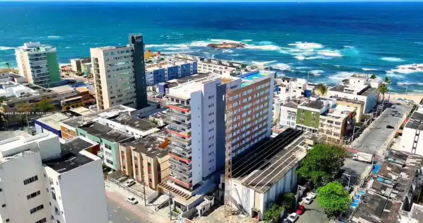Apartamento para venda em salvador, amaralina, 1 dormitório, 1 suíte, 1 banheiro, 1 vaga