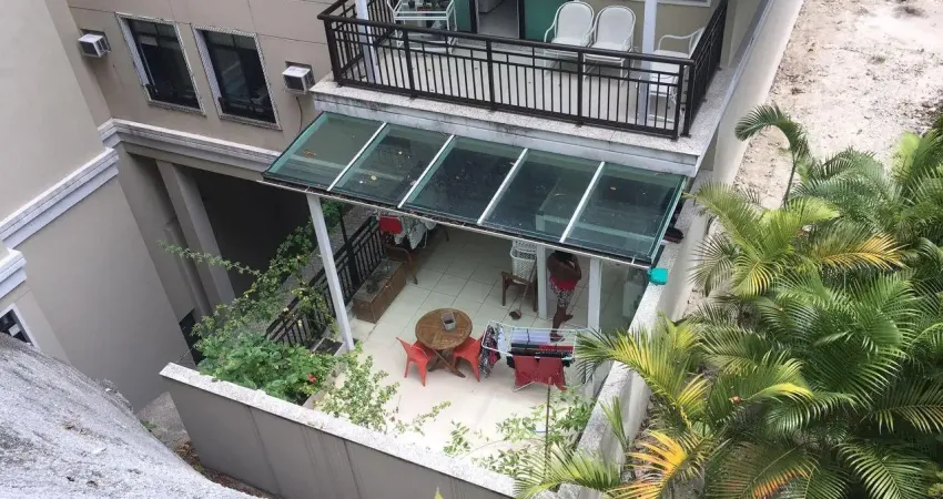 Apartamento com area garden externa, 127 m2,  3 quartos - laranjeiras - rio de janeiro - rj