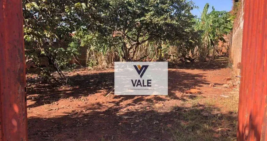 Terreno à venda, 300 m² por R$ 120.000,00 - Umuarama - Araçatuba/SP