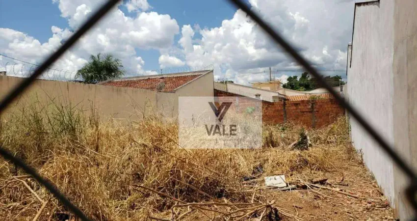 Terreno à venda, 250 m² por R$ 160.000,00 - Concórdia III - Araçatuba/SP