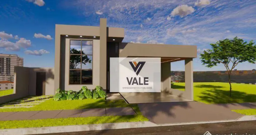 Casa com 3 dormitórios à venda, 211 m² por R$ 1.750.000 - Condomínio Serra Dourada - Araçatuba/SP