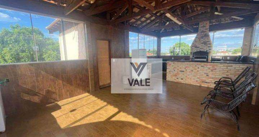 Sobrado com 3 dormitórios para alugar, 136 m² por R$ 2.800/mês - Planalto - Araçatuba/SP